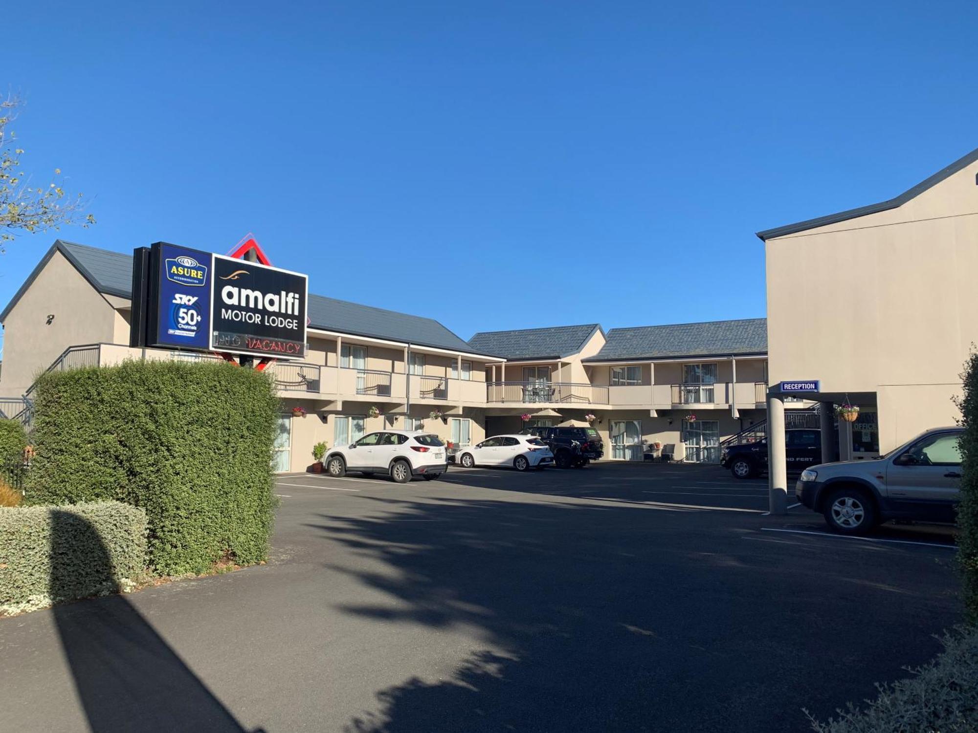 Amalfi Motor Lodge Christchurch Exterior foto