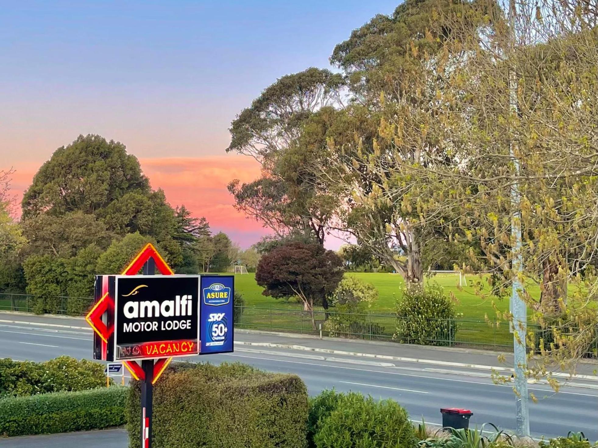 Amalfi Motor Lodge Christchurch Exterior foto